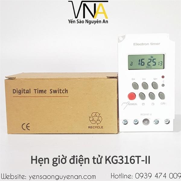 Hẹn giờ điện tử KG316T-II (vỏ nâu)