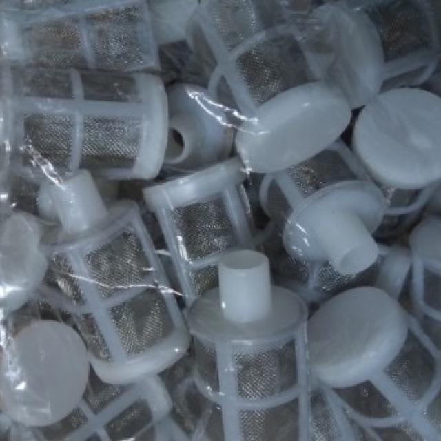 Bộ lọc cặn, lọc rác mini dùng cho máy bơm mini - hình shop tự chụp, hàng giống hình 100%