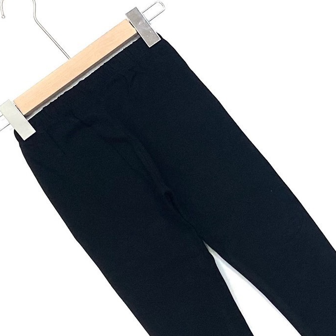 Quần legging bé gái 2-10 tuổi vải cotton co giãn tốt, quần dài cho bé thêu thỏ dáng đẹp không bai xù