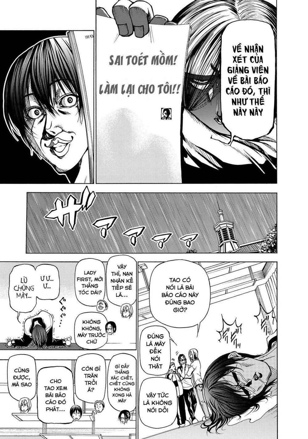 cô gái thích lặn - grand blue chapter 32 17