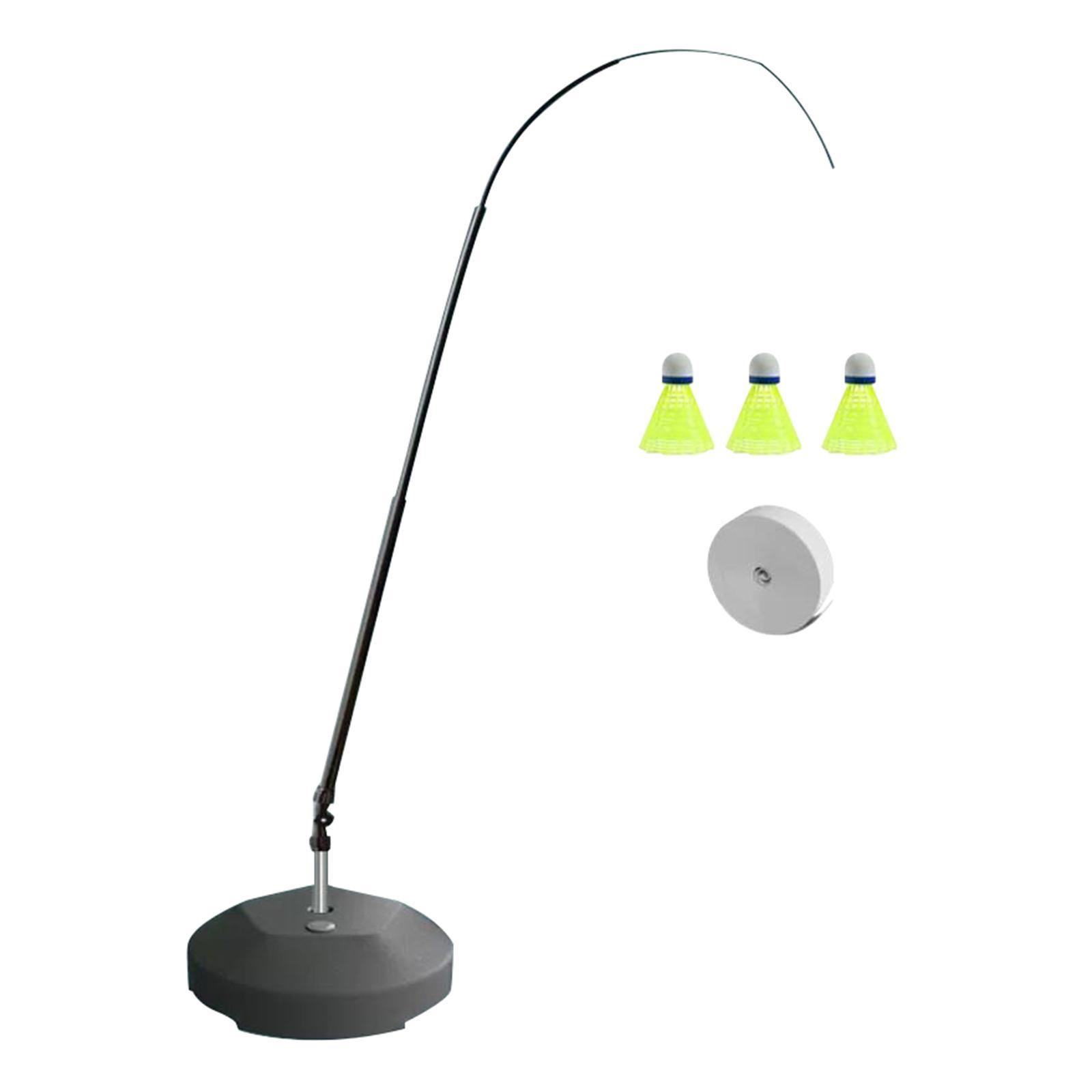 Self Practice Trainer Aid Indoor Outdoor Single Badminton Training Device