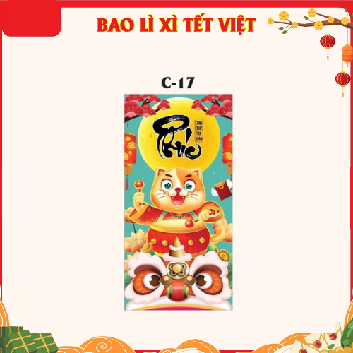 Bao Lì Xì 2023 Set 10 cái - C17