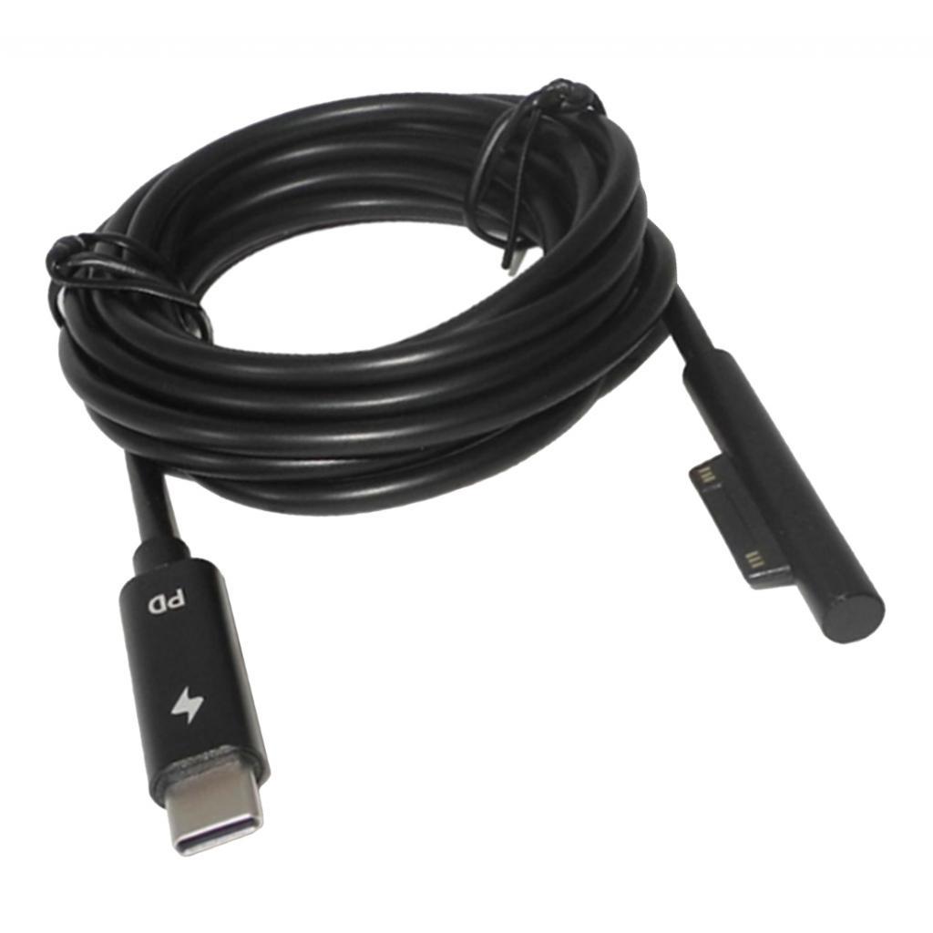 Type-C Interface Charger Wire Connector Cord For Microsoft Surface Pro