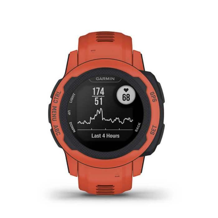 Đồng Hồ Thông Minh Garmin Instinct 2S - Poppy - Hàng Chính Hãng