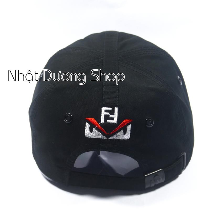 Mũ lưỡi trai ,Nón kết thêu mặt da chữ FF đẹp sang trọng phù hợp cho cả nam và nữ yêu thích nón xịn.