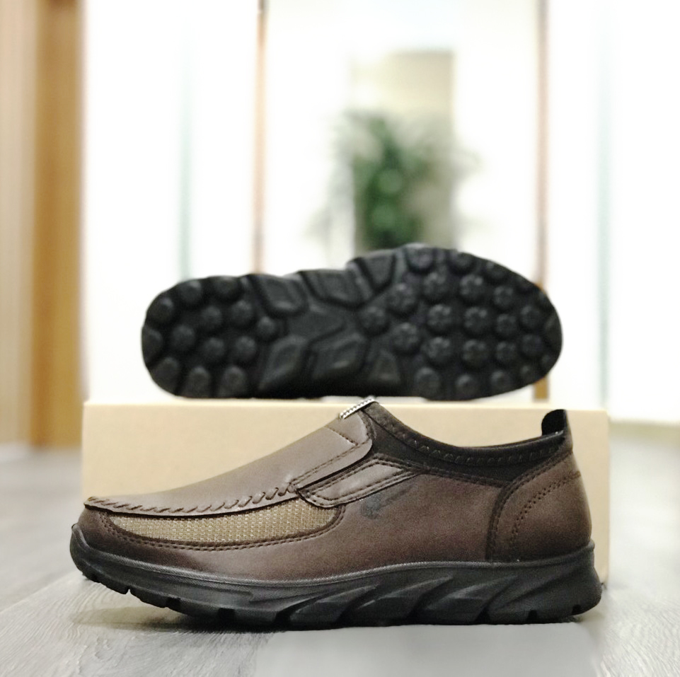 Giày da nam, giày lười nam thời trang siêu nhẹ - RJ30021