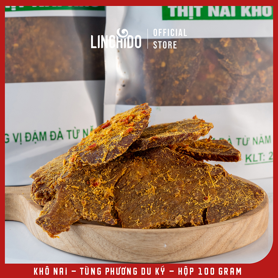 Khô Nai - Tùng Phương Du Ký - Hộp 100 Gram