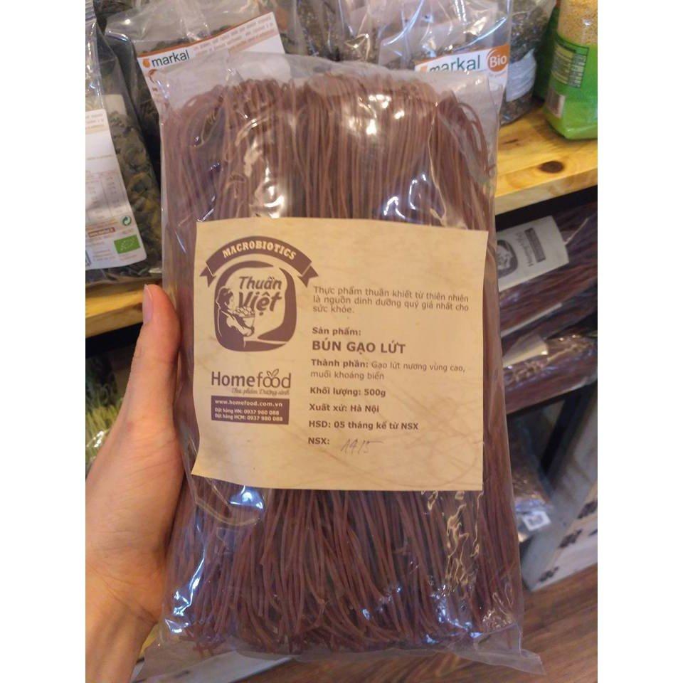 - Bún gạo lứt Homefood - gói 500g