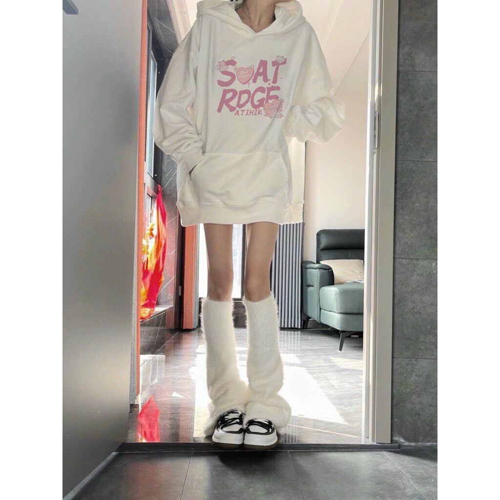 [HOT HOT] Áo Khoác Hoodie Nam Nữ Phối Kiểu Hàn Quốc Form Rộng HTM FASHION - Đen