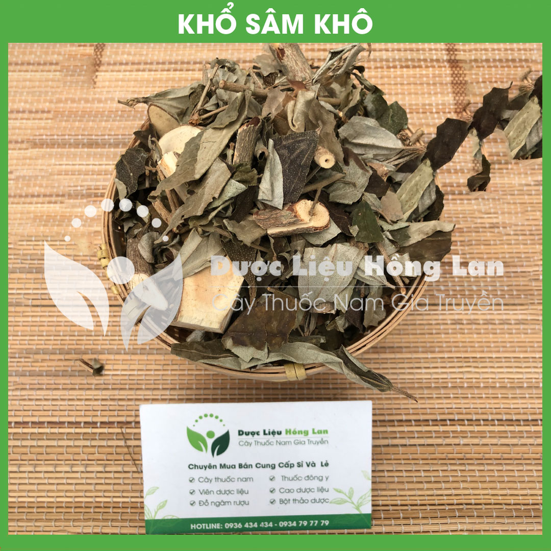 Khổ Sâm khô sạch đóng gói 500gram