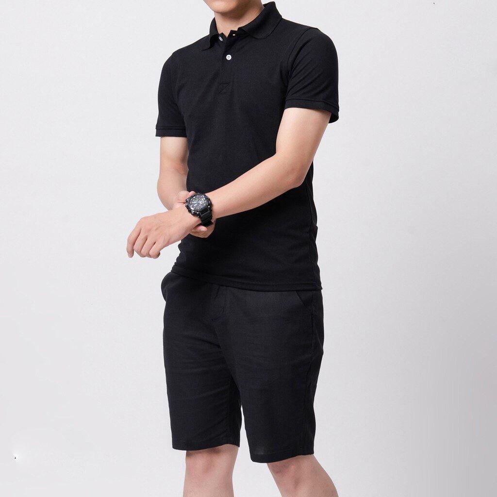 Áo Polo Nam Có Cổ Cao Cấp Co Giãn Nhiều Màu Sắc,Trung Niên , Trẻ Trung, Lịch Lãm Bền Rẻ AL37