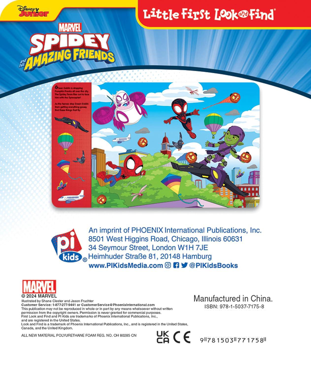 Sách ngoại văn: Little First Look And Find - Spidey &amp; His Amazing Friends