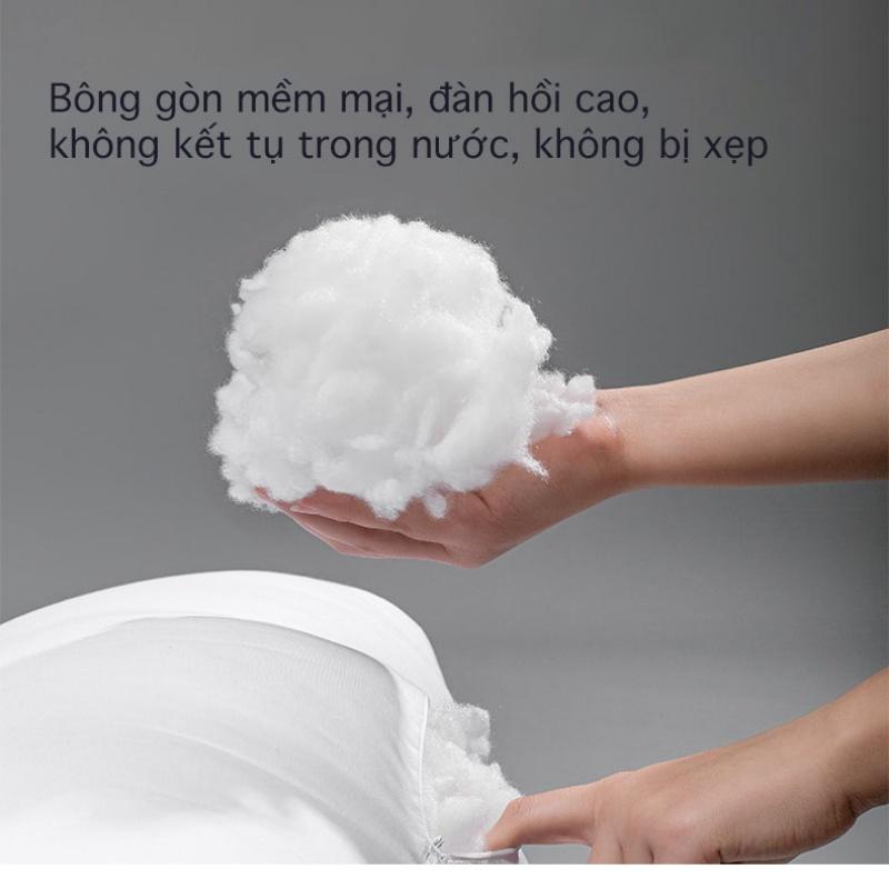 Gối bà bầu cao cấp 2 trong 1 imom, có kèm gối ôm cho bà bầu, có thể dùng được cả sau khi sinh con - GB2in1