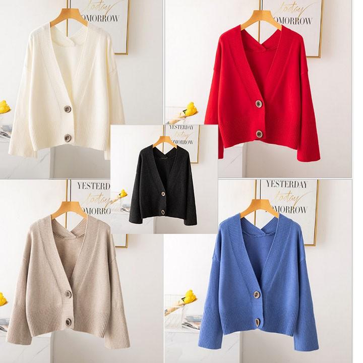 Áo khoác len cardigan cho nữ A477