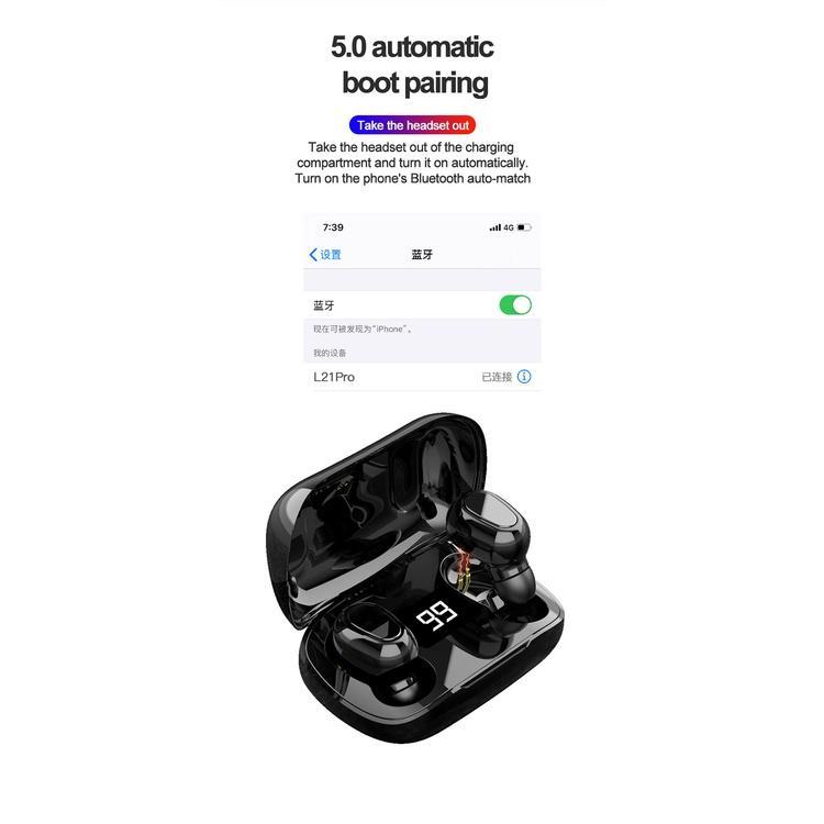 Tai nghe không dây mini siêu nhỏ có mic