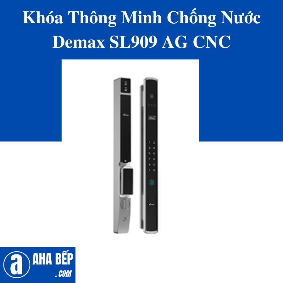 Khóa Thông Minh Chống Nước Demax SL909 AG CNC . Hàng Chính Hãng