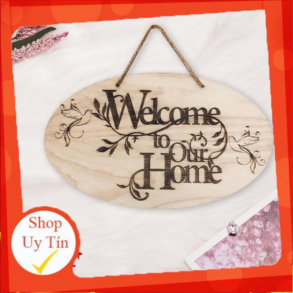 Bảng Gỗ Welcome Bàng gỗ DIY