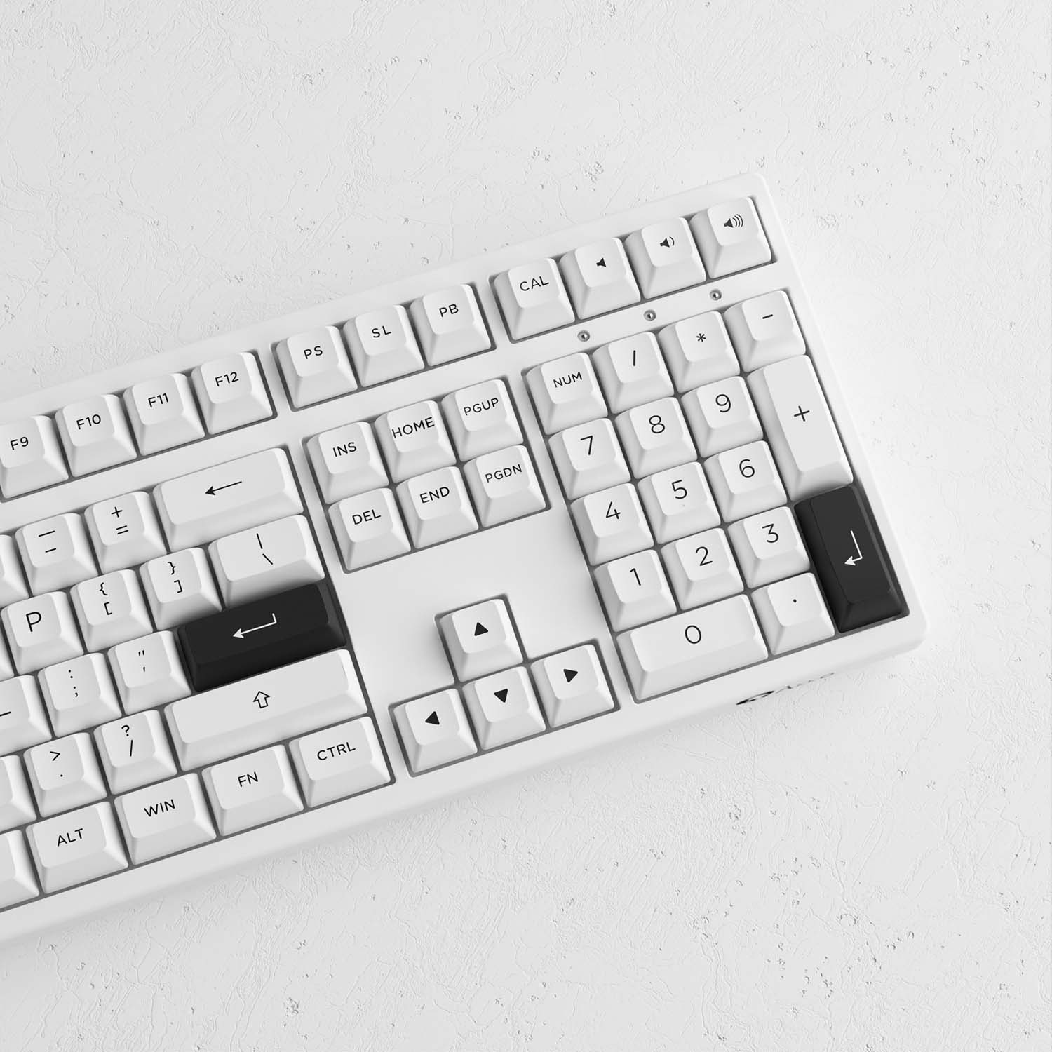 Bàn phím cơ AKKO 3108 RF Black on White - Hàng Chính Hãng