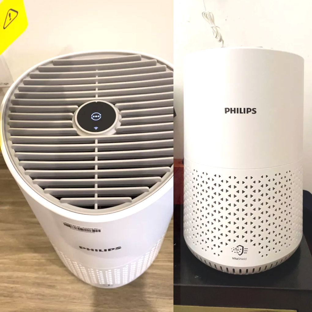 Máy lọc không khí Philips AC0650/10 -Lọc hạt mịn, Nhỏ gọn, Tiết kiệm điện, Dành cho phòng 44m² - Hàng chính hãng