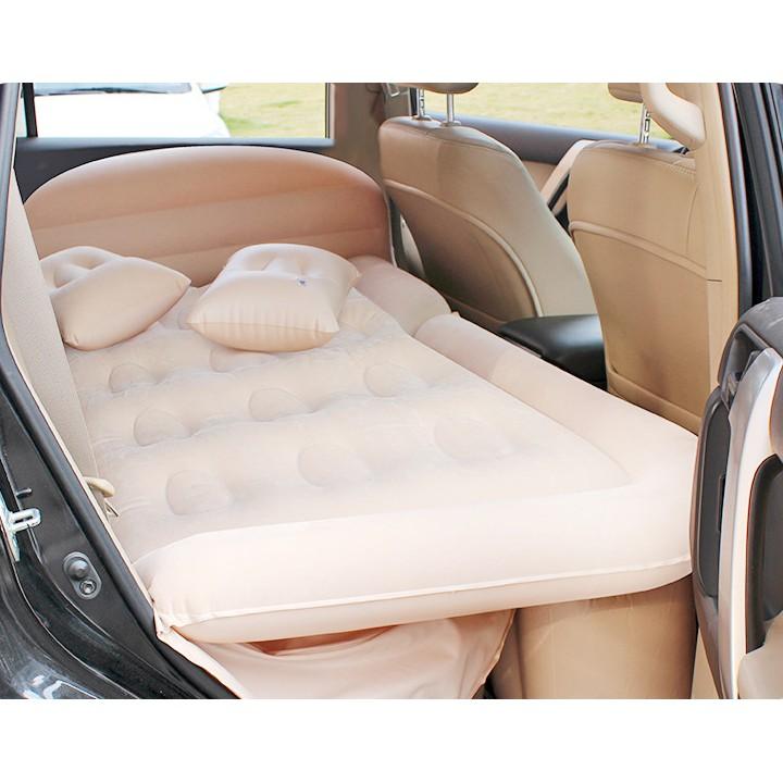 Flash Sale  Nệm Hơi Ô Tô Cao Cấp, Phù Hợp Mọi Dòng Xe, Tặng Kèm Gối Hơi Và Bơm Hơi