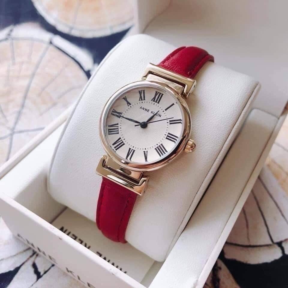 Đồng Hồ Nữ Anne Klein AK/J2246CRRD Dây Da