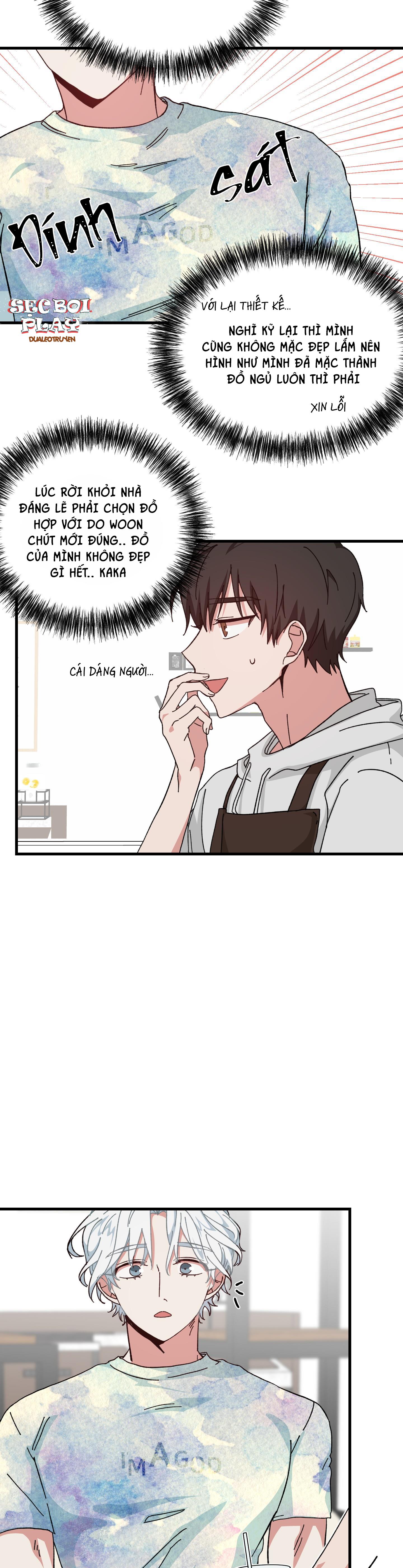 yêu tôi đi, thần hộ mệnh chapter 10 16