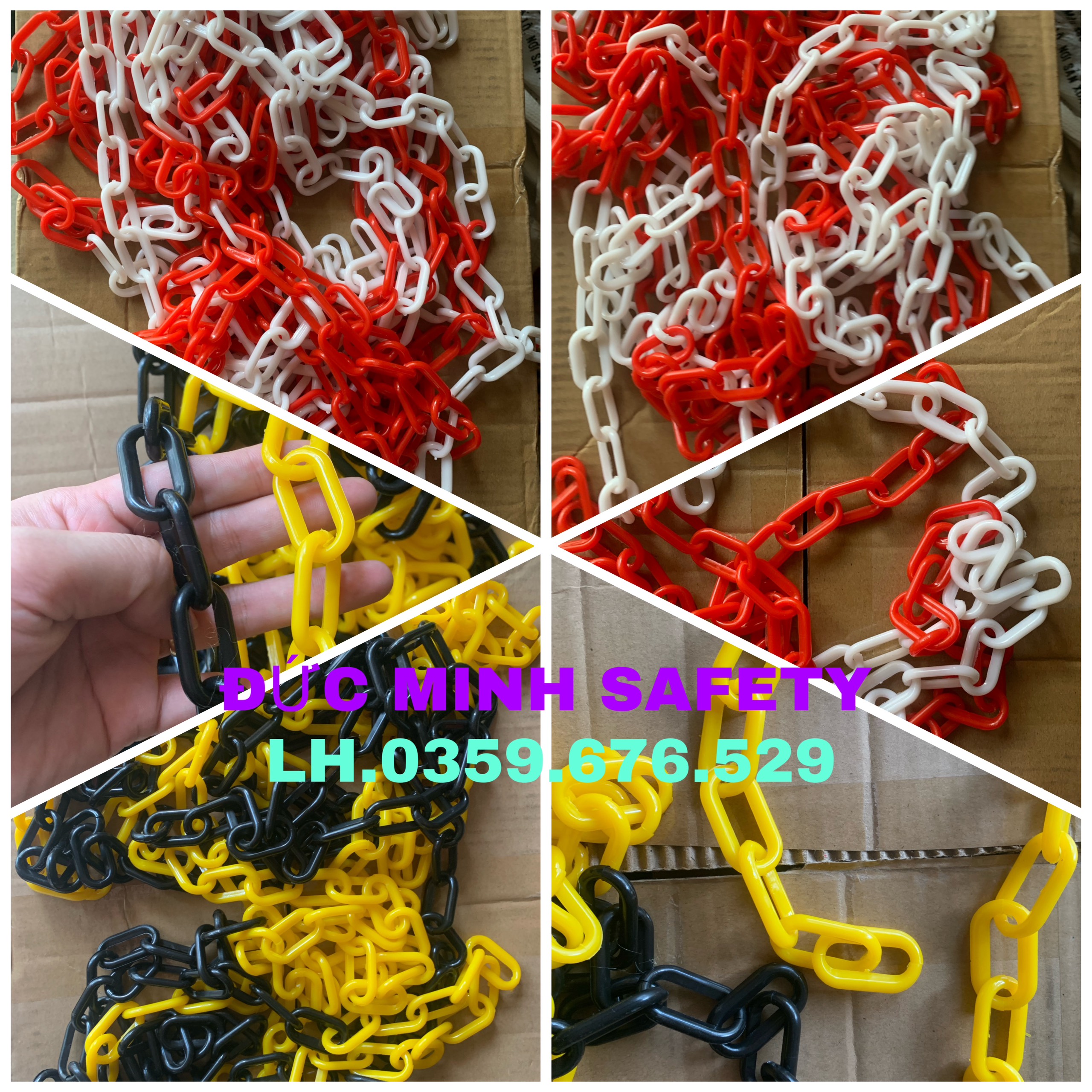 Dây xích nhựa phi 6 dài 25m