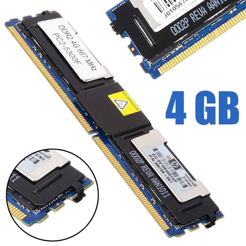 Thẻ Nhớ Ram 4GB DDR2 5300F 667Mhz 1.8V ECC 240 Pin CL5 Cho Máy Tính Mới