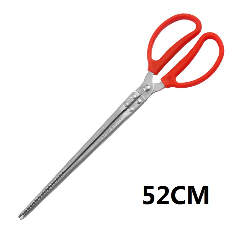 Kẹp gắp rác, kẹp gắp dài đa năng hình kéo nhiều kích cỡ - Đầu thẳng,52cm