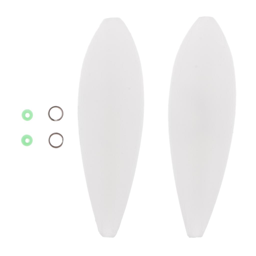 2pcs Floating Bombarda Floats Long Distance Casting Lure Baits