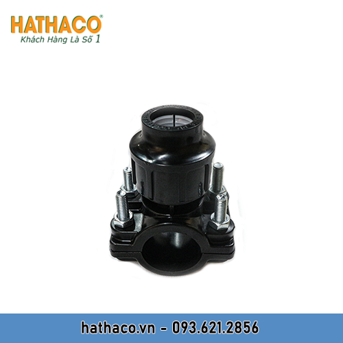 Combo 2 Đai Khởi Thủy Cắm Ống Trực Tiếp 63 HATHACO Dùng Chia Nhánh Ống HDPE Ra Ống 20 - 25 Chính Hãng Sản Tại VN