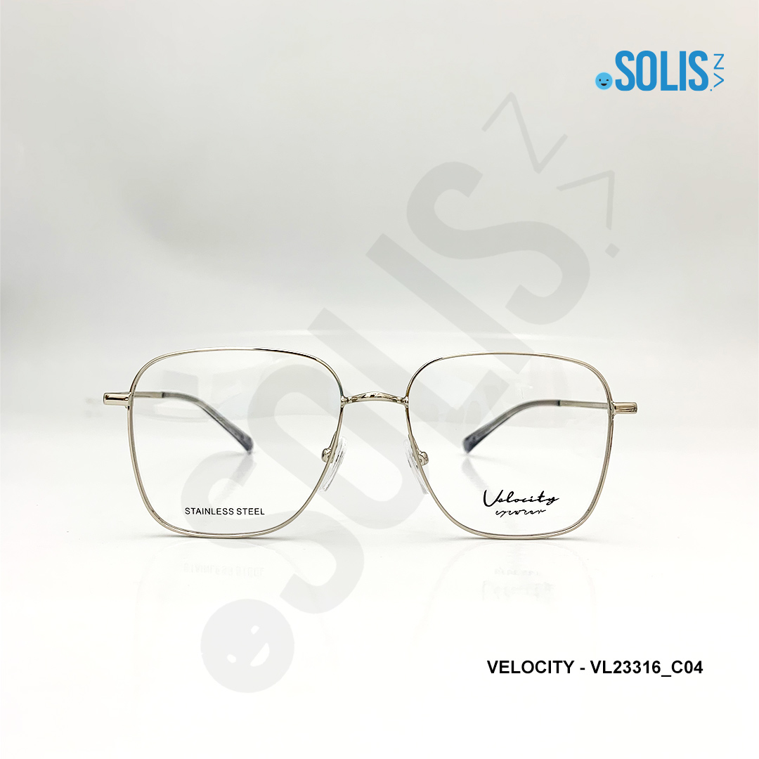 Gọng kính KL hiệu Velocity VL23316 - KÍNH KIM LOẠI HIỆU VELOCITY VL23316 KÍCH THƯỚC 53-16-145