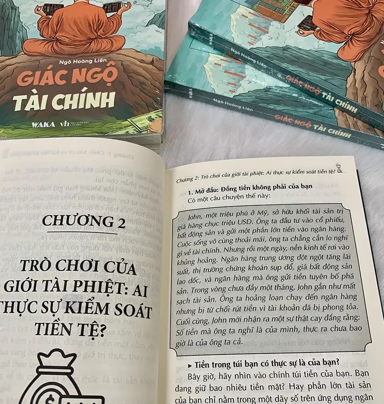 sách Giác Ngộ Tài Chính - tác giả Ngô Hoàng Liên