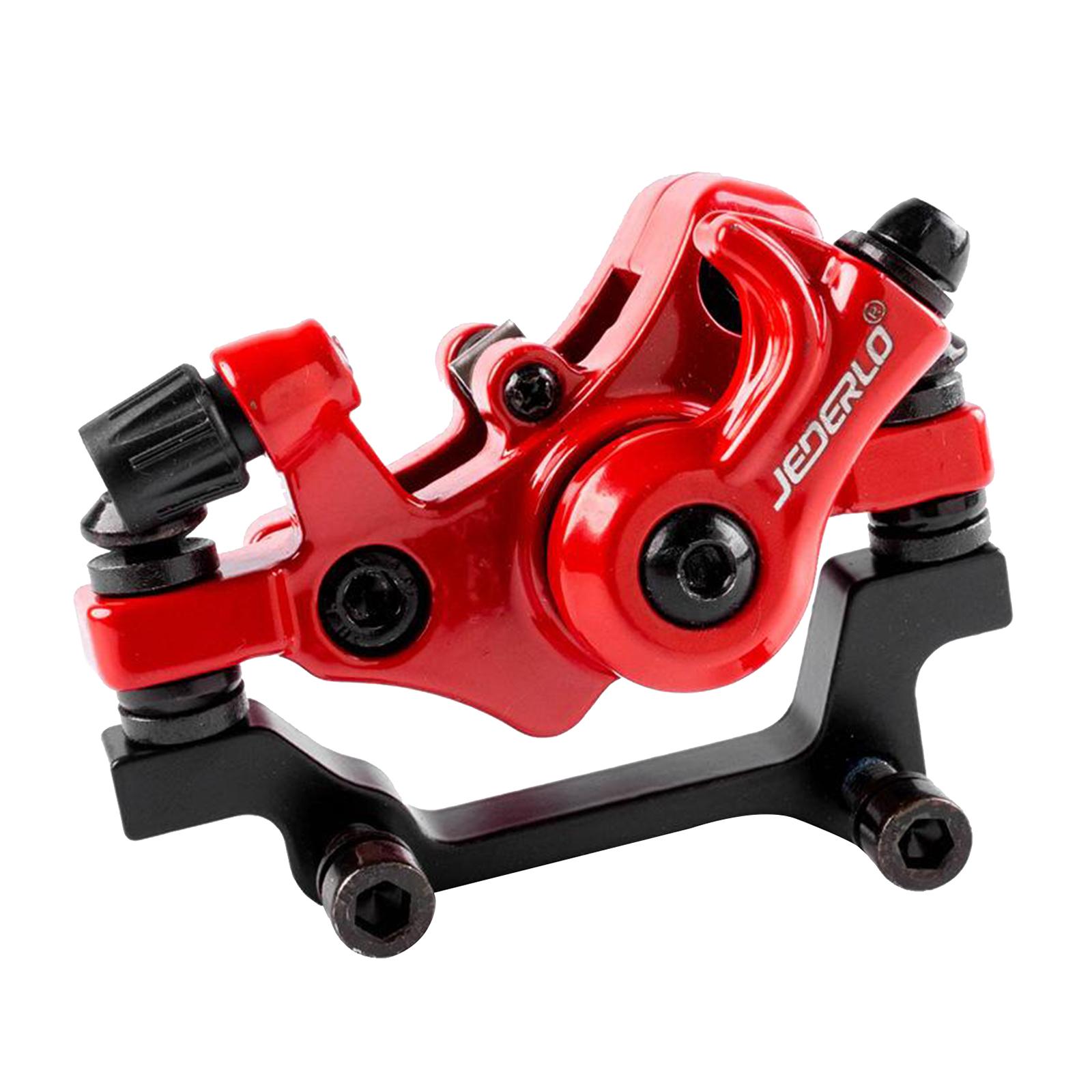 Solid Bike Disc Brake Caliper R160/F180 Rotor Disc Calipers Red F160 R140