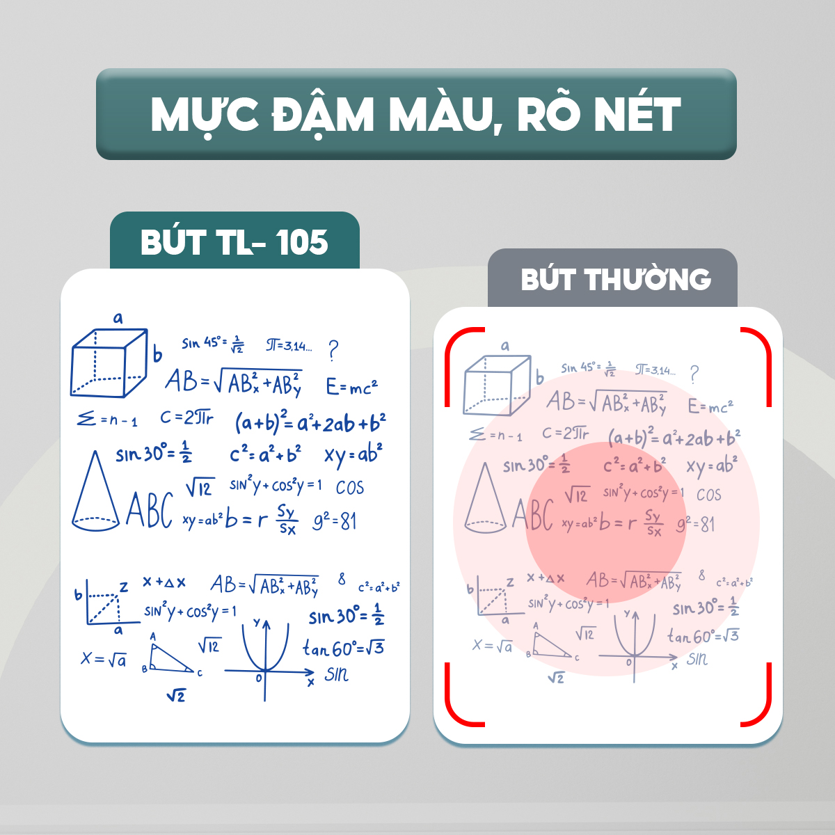 Combo 5/10 Bút bi màu pastel PRO 027 Thiên Long TL-105