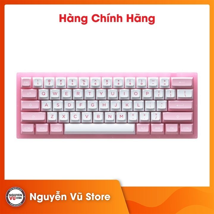 Bàn phím cơ AKKO ACR61 Pink (AKKO CS Switch) - Hàng Chính Hãng