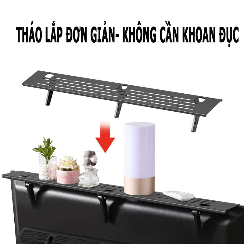 Kệ Để Đồ Treo Tivi; Giá Đỡ Bộ Phát Wifi; Điều Khiển Loa; Giá Đở Phụ Kiện Gắn Màn Hình Máy Tính