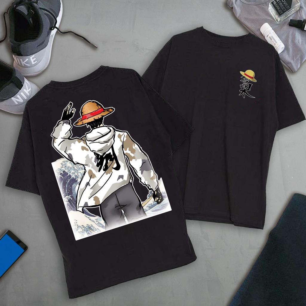 BÁN CHẠY BST Áo thun Anime Luffy One Piece - Kimetsu No Yaiba unisex hàng đẹp giá rẻ
