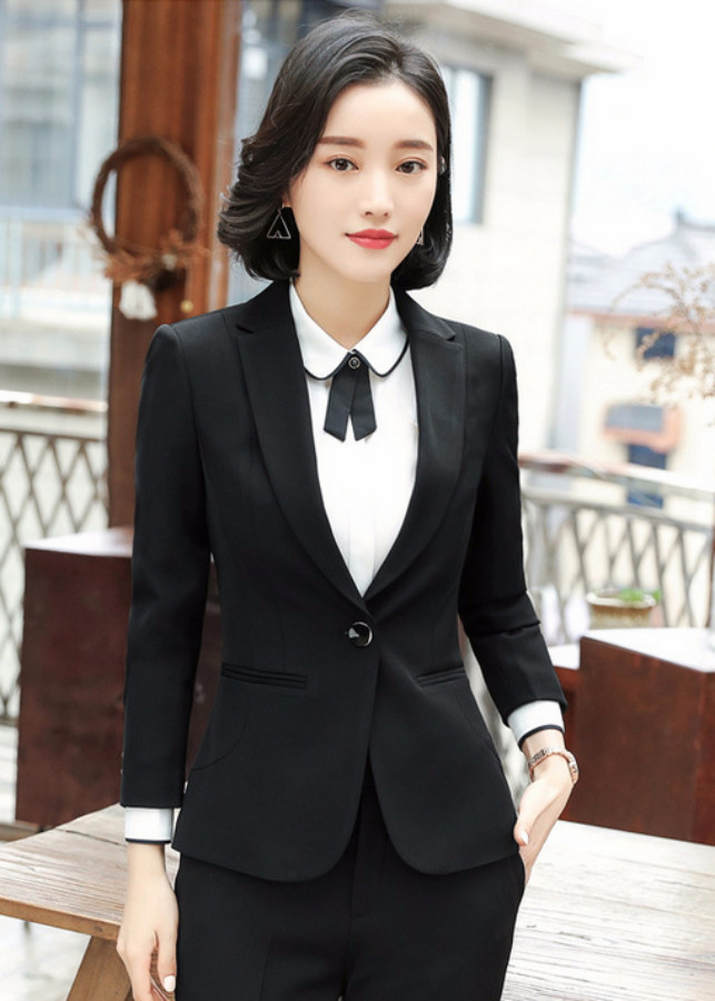 Áo Vest Nữ Một Nút Cài Titishop ACC91 - Đen (Size