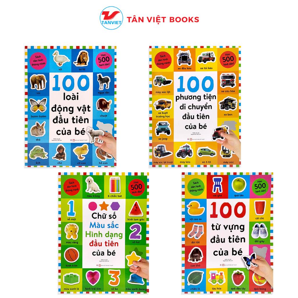 Bộ Sách Dán Hình Thông Minh  - Bản Quyền