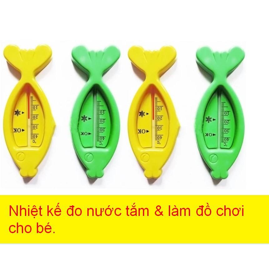 NHIỆT KẾ  CÁ . NHIỆT KẾ ĐO NHIỆT ĐỘ NƯỚC TẮM CHO BÉ