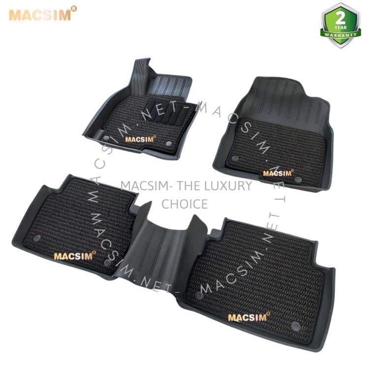 Thảm lót sàn ô tô 2 lớp cao cấp dành cho xe MAZDA CX5 2012- 2022+ nhãn hiệu Macsim 3w chất liệu TPE