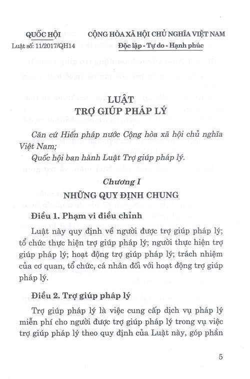 Sách Luật Trợ Giúp Pháp Lý Hiện Hành - NXB Chính Trị Quốc Gia Sự Thật