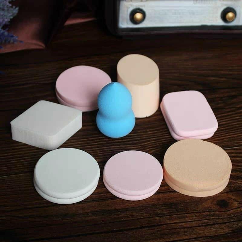 SET 13 BÔNG MÚT TRANG ĐIỂM KELI NỘI ĐỊA TRUNG