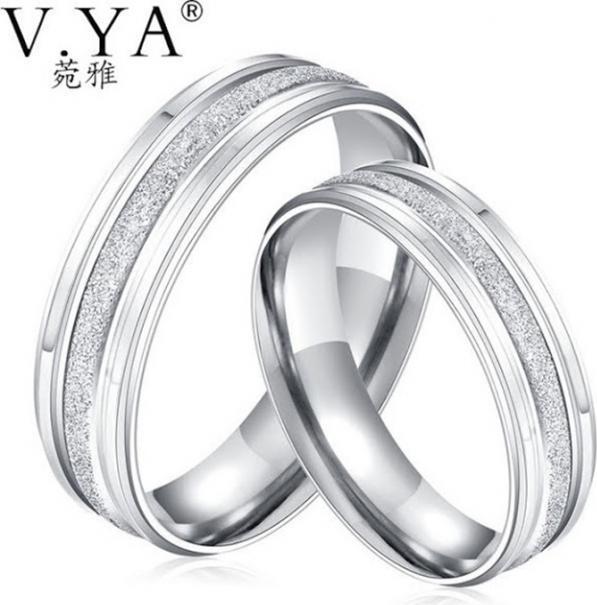 Nhẫn đôi couple inox sang chảnh NC187