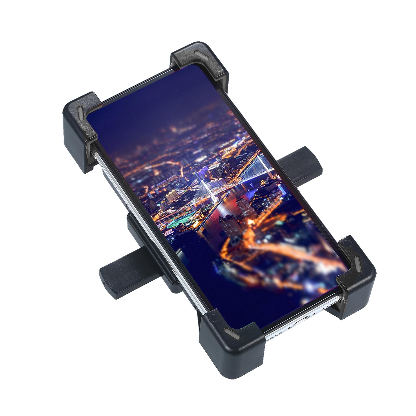 Bike Phone Mount Detachable Adjustable Bicycle Phone Holder Full Protection 360 Degrees Rotation for Motorcycle