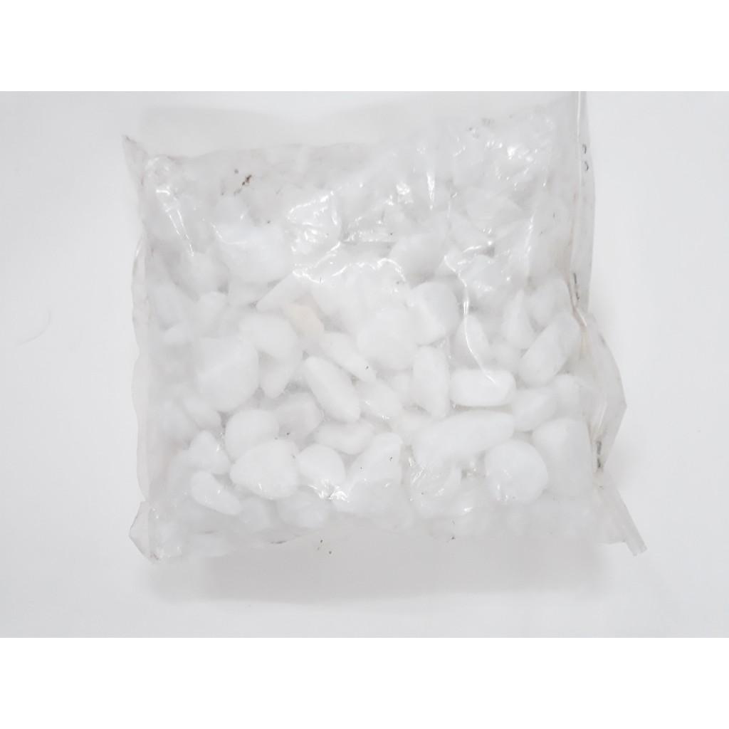 Bịch Sỏi Trắng Viên Vừa 1kg Trang Trí Hồ Cá - Phụ Kiện Bể Cá