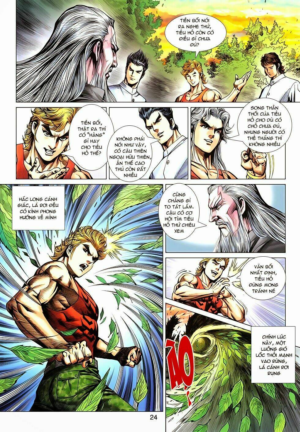 tân tác long hổ môn chapter 595 24