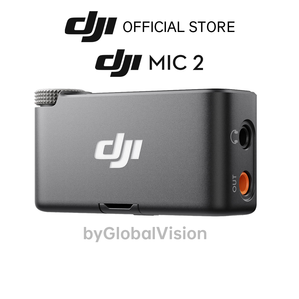 DJI Mic 2 - Bộ micro không dây khử ồn mạnh mẽ, chất âm vượt trội (DJI Mic 2) - Hàng chính hãng