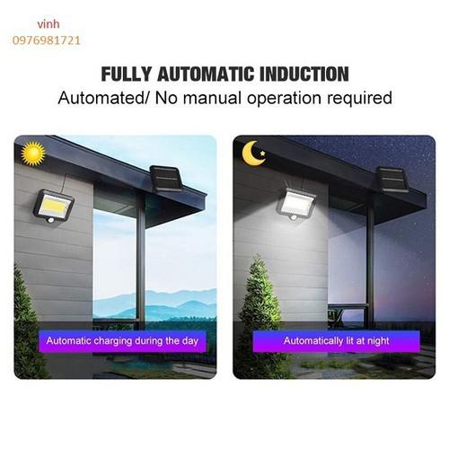 Đèn Năng Lượng Mặt Trời 30w 100 LED SIÊU SÁNG PIN TÁCH RỜI- Sử Dụng 100% điện Năng Lượng Mặt Trời- có điều khiển